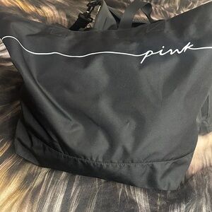 PINK Victoria's Secret Black Backpack